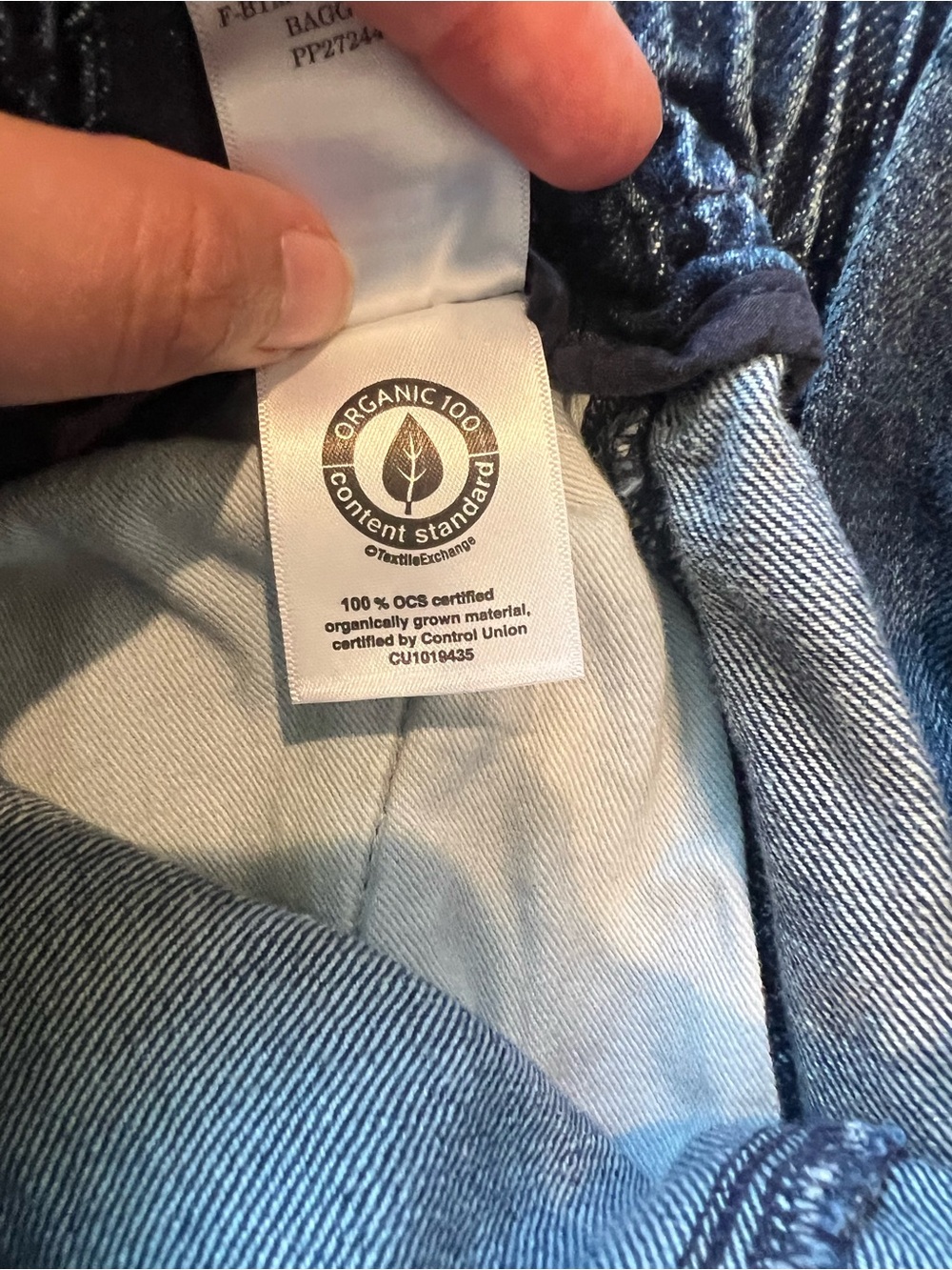 Wide-Leg Drawstring Jeans - Picture 8 of 8